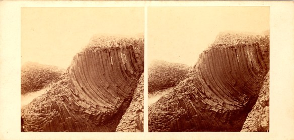 Fig 11 - Mouth of the Clamshell Cave, Staffa